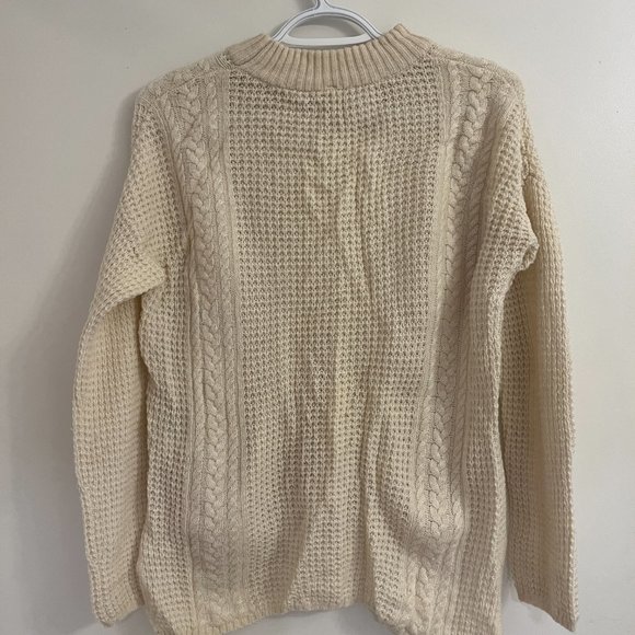Muji Women's 100% Wool Sweater - Picture 3 of 4